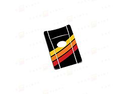 Taco Vinyl Slim Key Fob Decal; Heritage Stripes Diagonal (2025 4Runner)