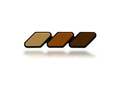 Taco Vinyl Grille Badge; Desert Scheme (Universal; Some Adaptation May Be Required)