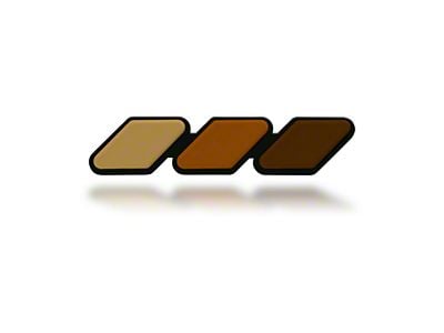Taco Vinyl Grille Badge; Desert Scheme (Universal; Some Adaptation May Be Required)