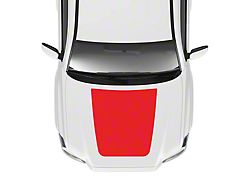 Taco Vinyl Hood Stamp Decal; All Red (16-23 Tacoma SR5, TRD Off-Road)
