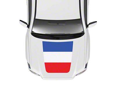Taco Vinyl Hood Stamp Decal; American (16-23 Tacoma SR5, TRD Off-Road)