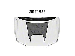 Taco Vinyl Hood Stamp Decal; Gray with Black Topography (05-15 Tacoma w/ Hood Scoop)