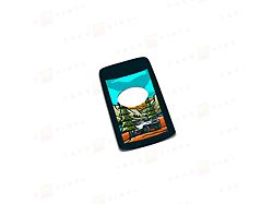 Taco Vinyl Key Fob Decal; 3rd Gen Tacoma Framed (16-23 Tacoma)