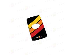 Taco Vinyl Key Fob Decal; Heritage Stripes Diagonal (16-23 Tacoma)