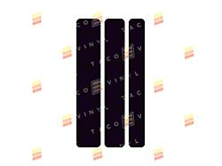 Taco Vinyl Small Universal Stripes; All Black (Universal; Some Adaptation May Be Required)