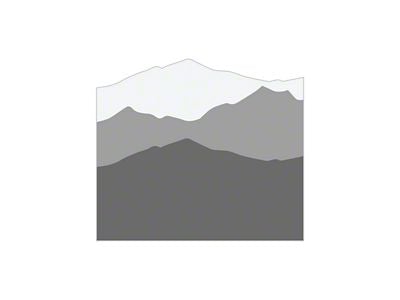 Taco Vinyl Tailgate Mountain Decal; Gray Scheme (16-23 Tacoma)