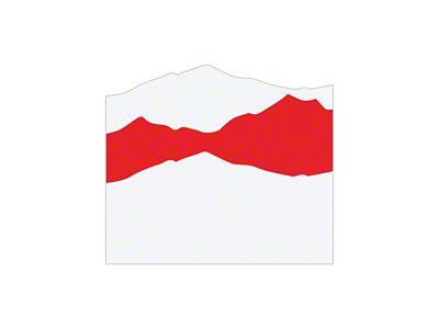 Taco Vinyl Tailgate Mountain Decal; Japan Scheme (16-23 Tacoma)