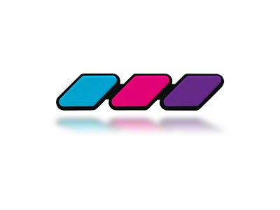 Taco Vinyl Grille Badge; Lady Owned Toyota Scheme (Universal; Some Adaptation May Be Required)