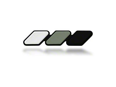 Taco Vinyl Grille Badge; Lunar Rock Scheme (Universal; Some Adaptation May Be Required)