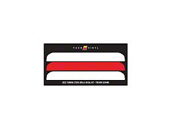 Taco Vinyl Grille Decal Kit; Japan Scheme (22-26 Tundra w/ TRD Grille)