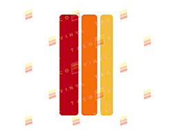 Taco Vinyl Small Universal Stripes; Heritage Scheme (Universal; Some Adaptation May Be Required)