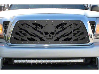 1-Piece Steel Upper Grille Insert; Nightmare (05-11 Tacoma)