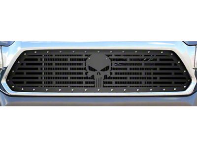 1-Piece Steel Upper Grille Insert; Punisher (12-15 Tacoma)