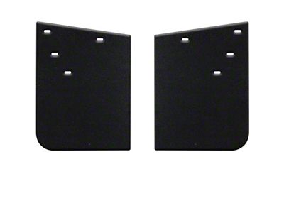 11-Inch x 15-Inch Mud Flaps; Rear (16-23 Tacoma w/ OE Fender Flares)