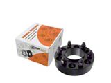 1.50-Inch Billet Wheel Spacer; Black (24-25 Tacoma)