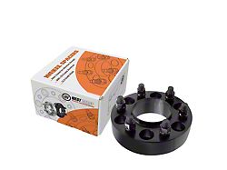 1.50-Inch Billet Wheel Spacer; Black (24-25 Tacoma)