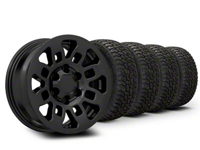 16x7 TRD Style & 32in Mickey Thompson All-Terrain Baja Boss A/T Tire Package (16-23 Tacoma)