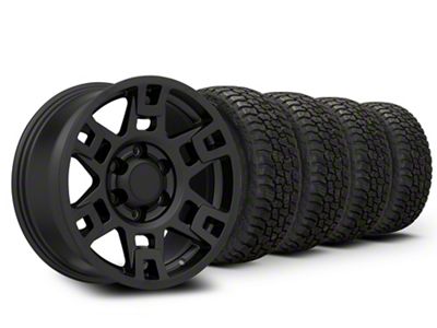 17x8 TRD Style & 32in Mickey Thompson All-Terrain Baja Boss A/T Tire Package (16-23 Tacoma)