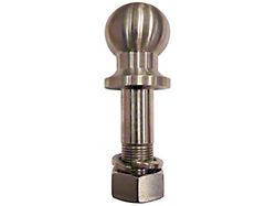 2-5/16-Inch Single Tow Ball for RAZOR RP and XTR Aluminum Hitches; Stainless Steel