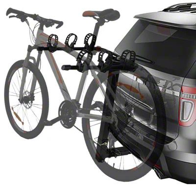 Tacoma 2-Inch Receiver Hitch Mounted 35-Degree Tilt Bike Rack;