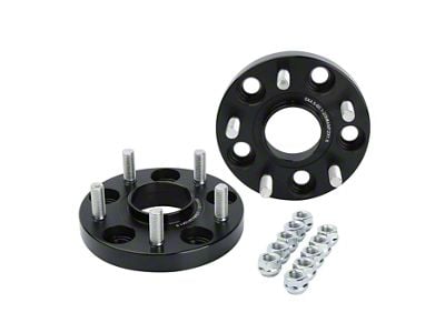 20mm Hubcentric Pro Billet Wheel Spacers; Black (05-15 2WD Tacoma, Excluding Pre Runner)