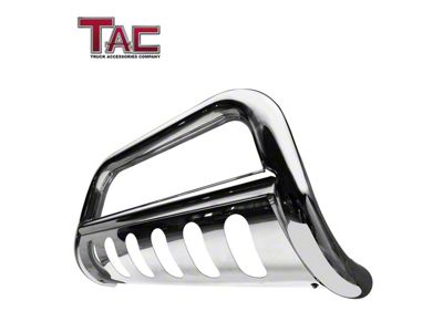 3-Inch Bull Bar; Polished (24-26 Tacoma)
