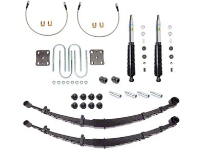 3-Inch Rear Suspension Lift Kit with Expedition 2.0 Leaf Springs and Bilstein Shocks (05-23 Tacoma)