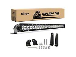 31-Inch Single Row LED Light Bar; Spot/Flood Combo Beam (Universal; Some Adaptation May Be Required)