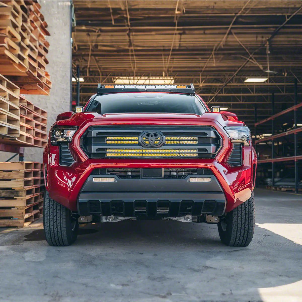 32-Inch Lo Pro Grille Single LED Light Bar Kit CR4116 (24-26 Tacoma ...