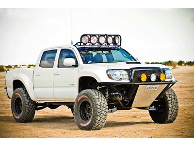 4-Inch Bulge Fenders; Fiberglass (05-15 Tacoma)