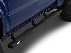Go Rhino 4-Inch OE Xtreme Side Step Bars; Textured Black (24-25 Tacoma Double Cab)