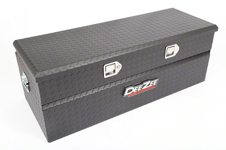 Tacoma Flat Bed Angled Tool Box; Black; 17 x 21 x 78 Tacoma Flat Bed Angled Tool Box; Black; 17 x 21 x 78