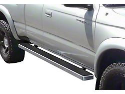 5-Inch iStep Running Boards; Black (24-26 Tacoma Double Cab)