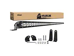 51-Inch Single Row LED Light Bar; Spot/Flood Combo Beam (Universal; Some Adaptation May Be Required)