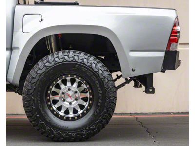 6-Inch Bulge Bedsides; Fiberglass (05-15 Tacoma w/ 5-Foot Bed)