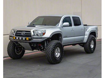 6-Inch Bulge Fenders with Valance; Fiberglass (13-15 Tacoma)