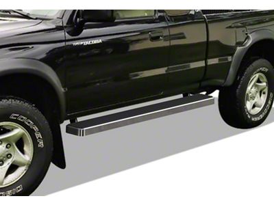 6-Inch iStep Running Boards; Black (24-25 Tacoma Double Cab)