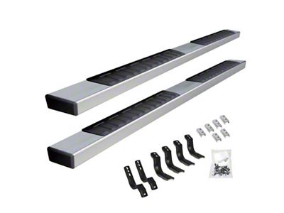 Go Rhino 6-Inch OE Xtreme II Side Step Bars; Polished (24-25 Tacoma Double Cab)