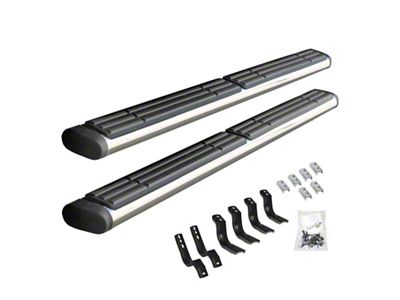 Go Rhino 6-Inch OE Xtreme Side Step Bars; Polished (24-25 Tacoma Double Cab)