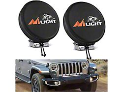 7-Inch Round Pod Light Cover; Type A