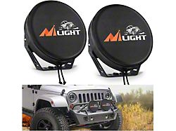 9-Inch Round Pod Light Cover; Type A