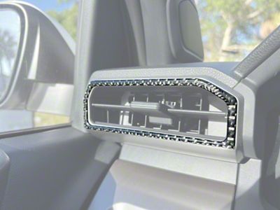 A/C Vent Accent Trim; Matte TRD Red (24-25 Tacoma)