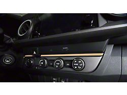 Above Climate Control Accent Trim Strip; Quicksand Tan (16-23 Tacoma)