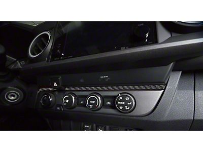 Carbon Fiber Front AC Air Vent Outlet Cover Trim For Toyota 4Runner 2010-2020