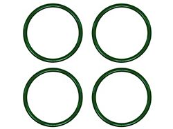 A/C Vent Ring Accents; Army Green (16-23 Tacoma)