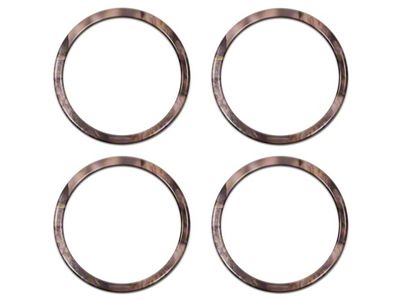 A/C Vent Ring Accents; Camouflage (16-23 Tacoma)