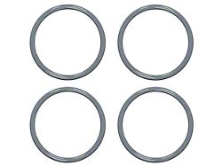 A/C Vent Ring Accents; Cement Gray (16-23 Tacoma)
