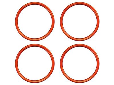 A/C Vent Ring Accents; Inferno (16-23 Tacoma)