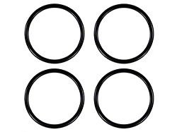 A/C Vent Ring Accents; Matte Black (16-23 Tacoma)