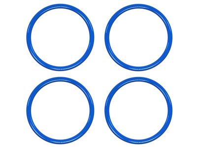 A/C Vent Ring Accents; Voodoo Blue (16-23 Tacoma)